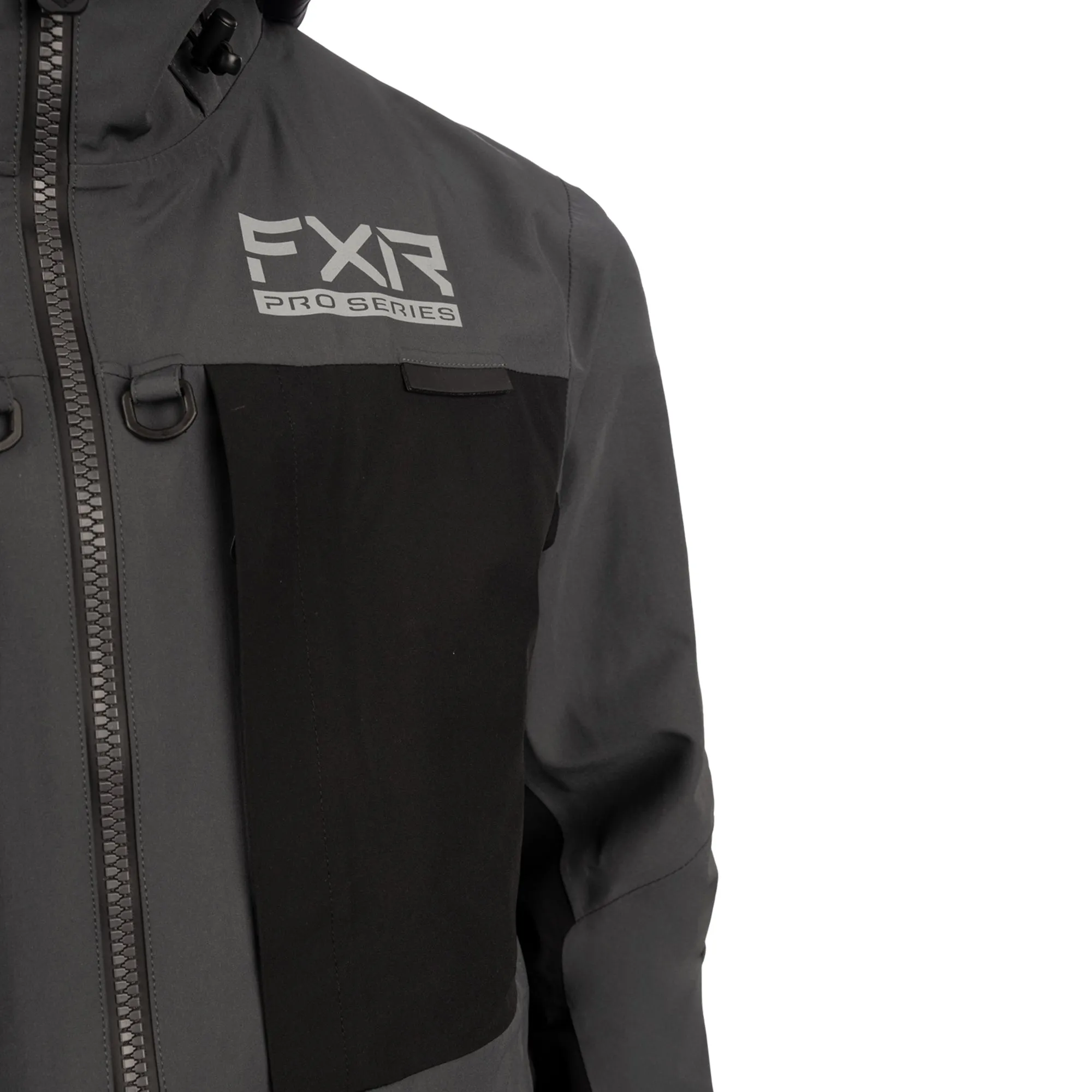 FXR Vapor Pro Tri-Laminate Jacket Charcoal/Black Grey